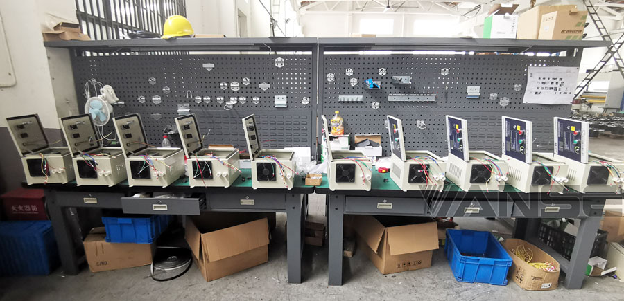 凡斯智能大型工業風扇變頻器調試