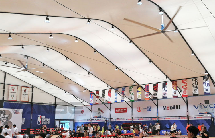 NBA籃球體育館大型工業吊扇